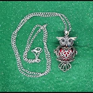 Owl Diffuser Necklace